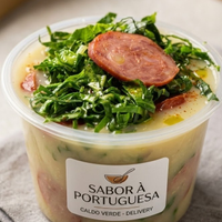 Caldo verde, calabresa e couve congelado 350ml